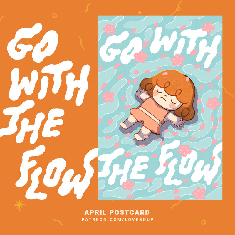 GO WITH THE FLOW APRIL 2023 | HAPPY MAIL
