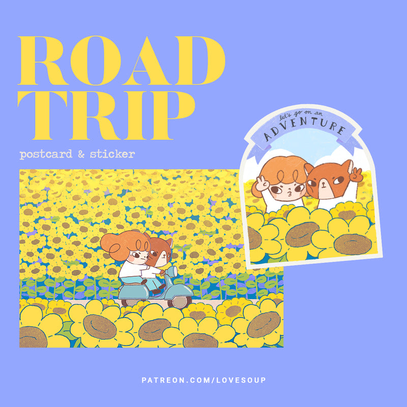 ROAD TRIP AUGUST 2023 | HAPPY MAIL
