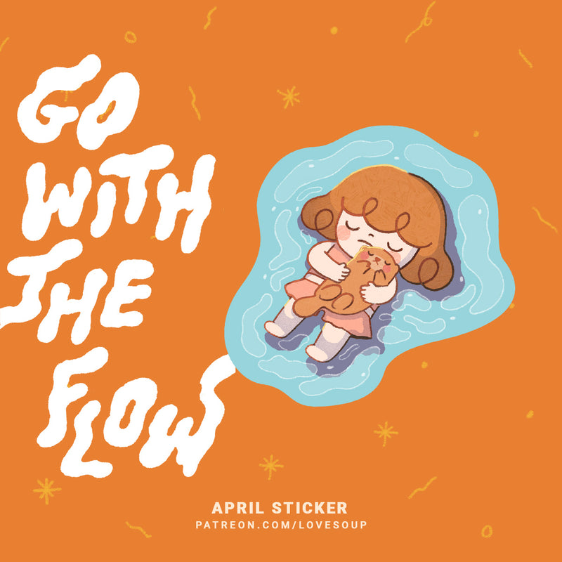 GO WITH THE FLOW APRIL 2023 | HAPPY MAIL