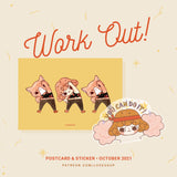 WORK OUT! OCTOBER 2021 | HAPPY MAIL