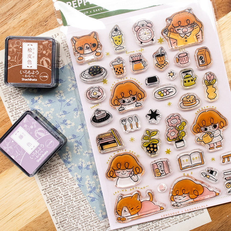 BGM Clear Record Life - Journal Stamps — La Petite Cute Shop