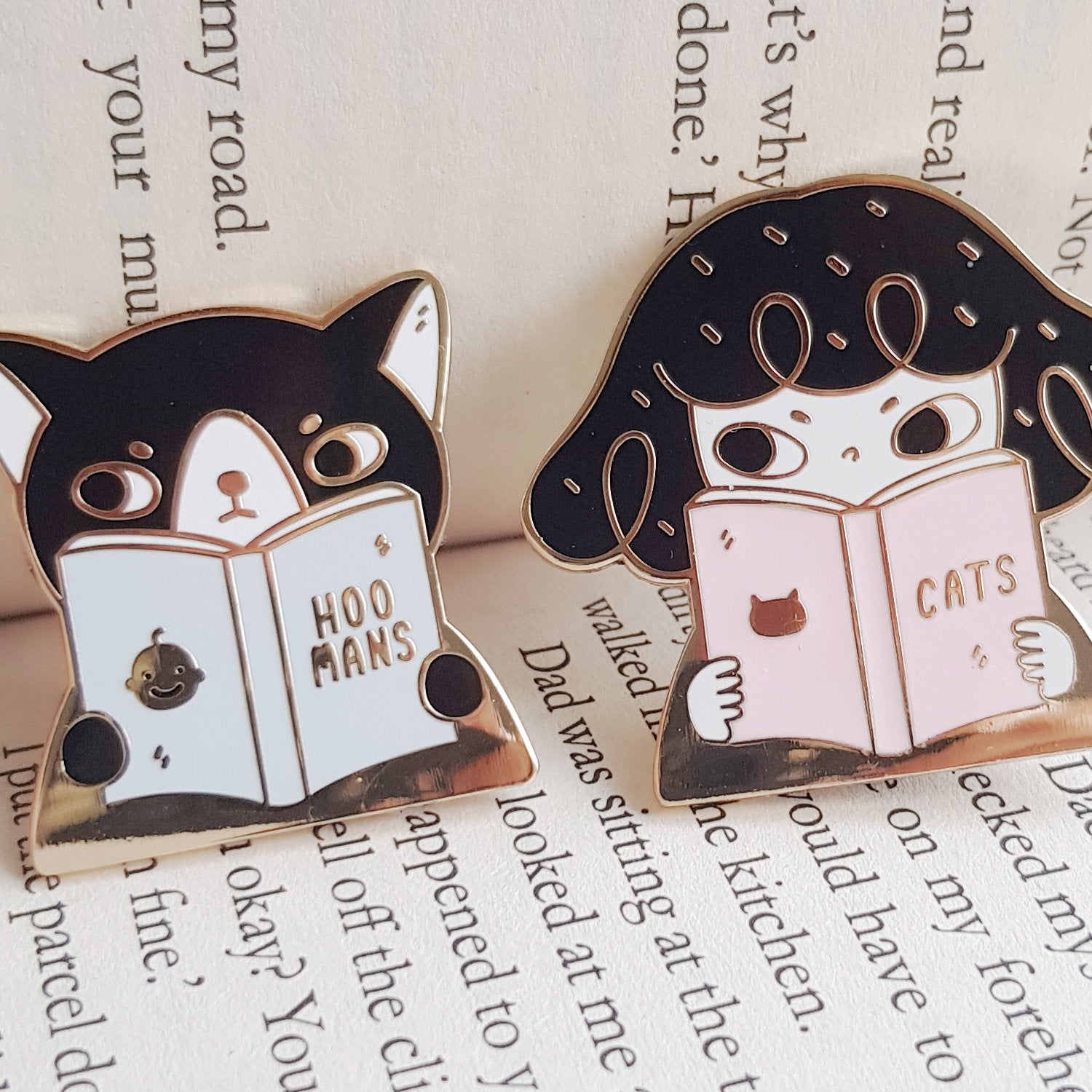 Reading Pepper Enamel Pin