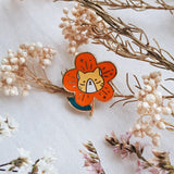 Flower Cat Enamel Pin
