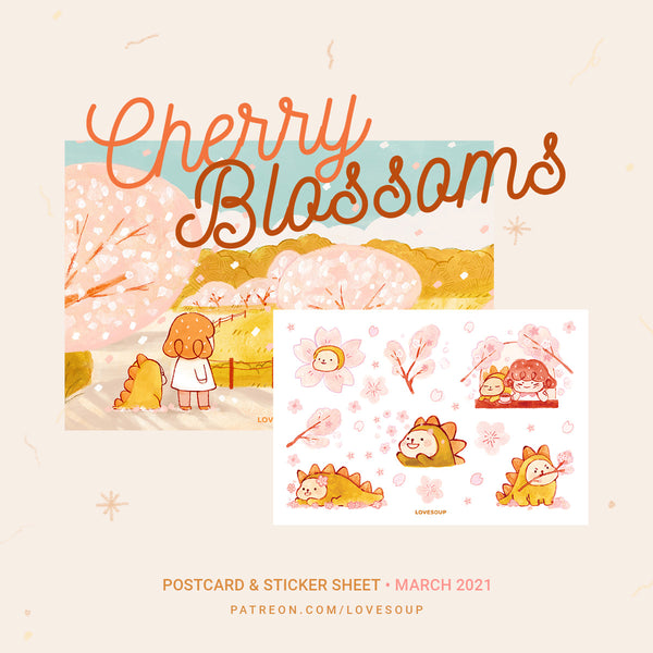 CHERRY BLOSSOMS MARCH 2021 | HAPPY MAIL